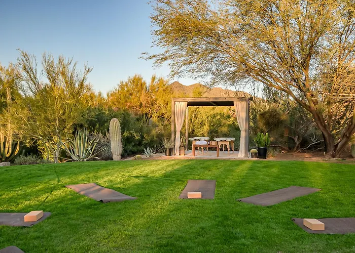 1-acre Backyard 4br Pickleball, Sauna, Saltroom, Gym, Wellness Cave Creek